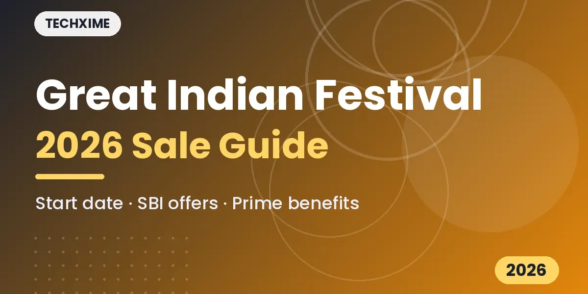 Amazon Great Indian Festival 2026