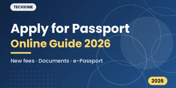apply for passport online India