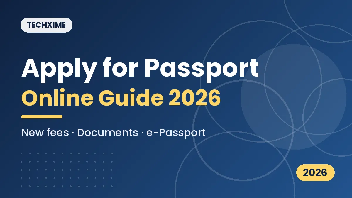 apply for passport online India