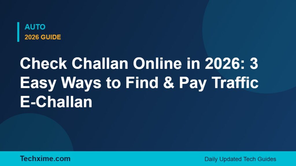 check challan online