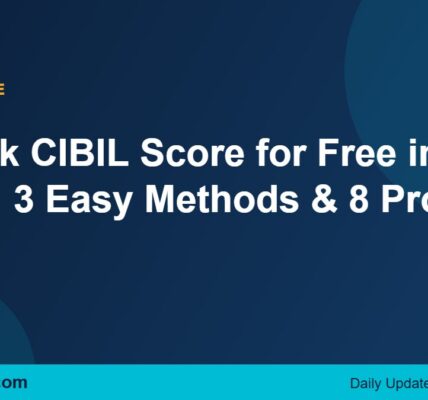 check CIBIL score
