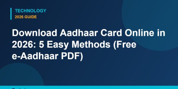 download Aadhaar card
