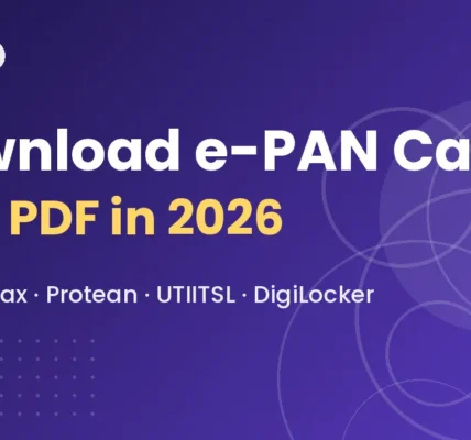 download e-PAN card online