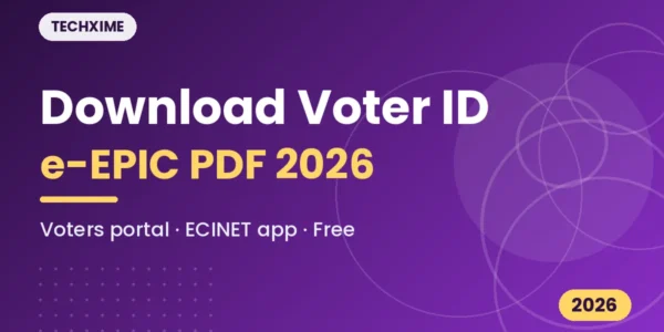 download voter ID card e-EPIC