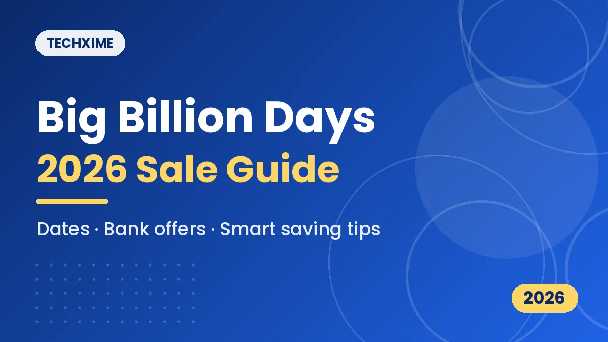 Flipkart Big Billion Days 2026