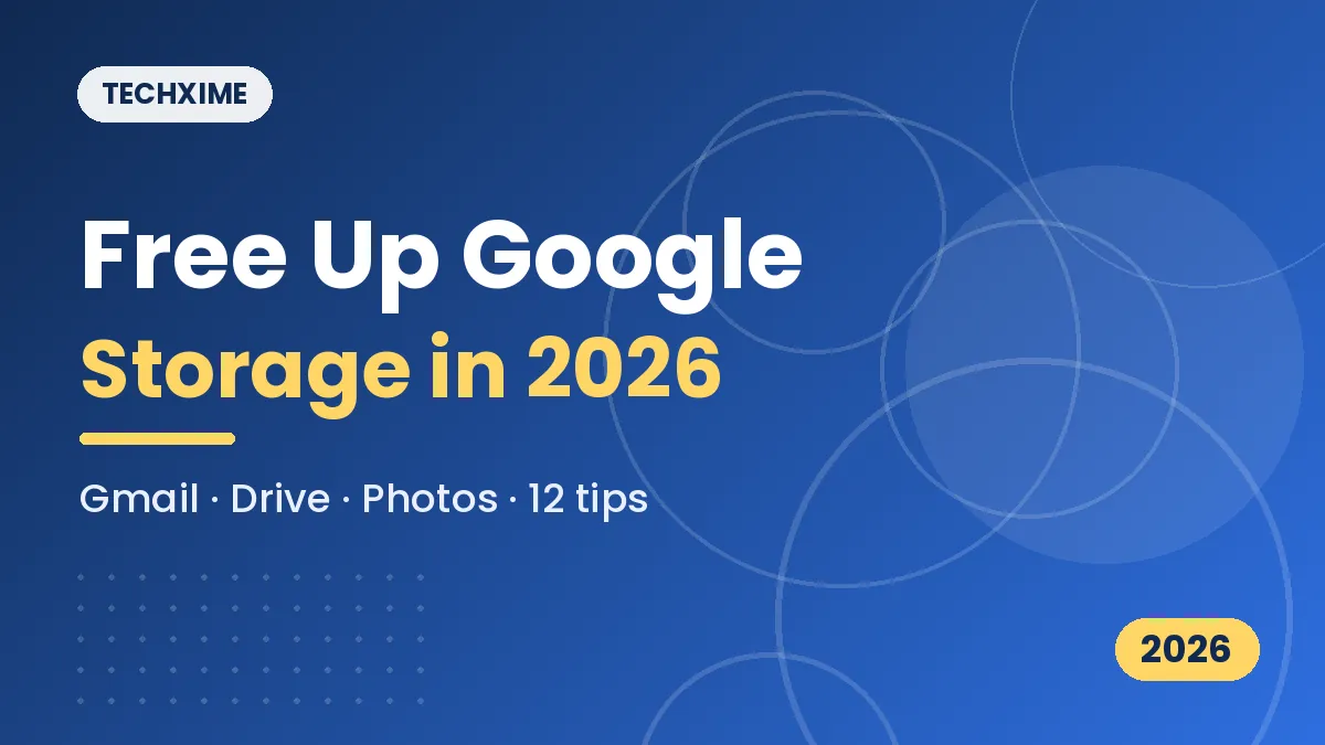 free up Google storage