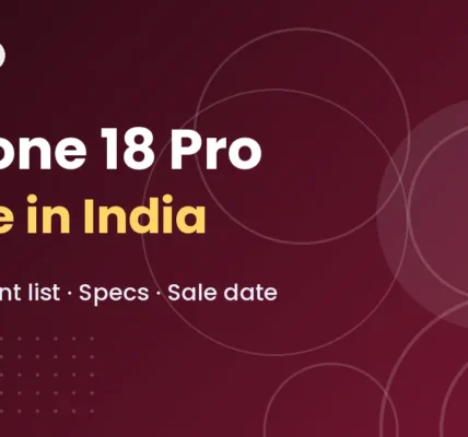 iPhone 18 Pro price in India