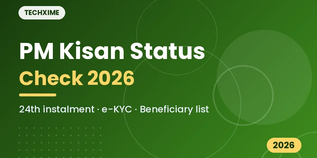 PM Kisan status check