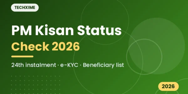 PM Kisan status check