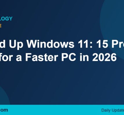 speed up Windows 11